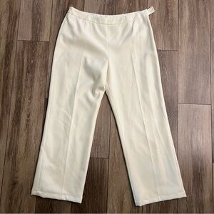 Le Suit Straight Leg White Pants 14